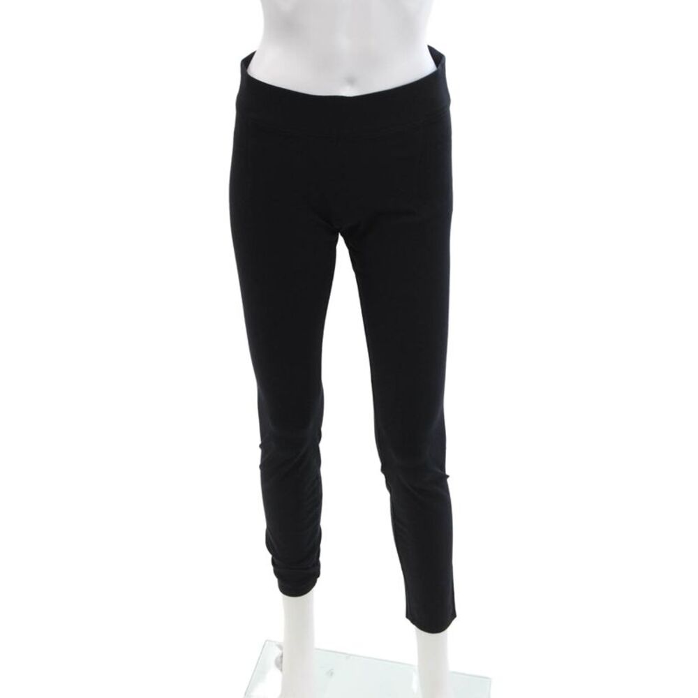 Helmut Lang Womens High Rise Pull On Leggings Black Size Medium